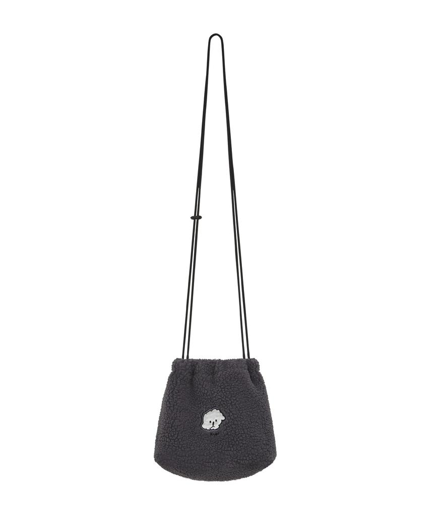 Selfish Toto Sherpa Mini Bag (Grey) (S233Cb01)