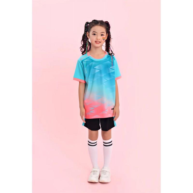 Unisex Quick-Dry Sports Jersey Set Kids Adults Tennis Badminton Football Athletic Wear