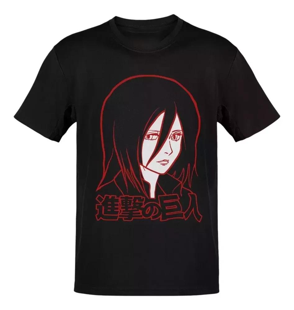 Anime Attack On Titan Mikasa Ackerunisex Line T Shirt Size S 4xl Gift For Friends S