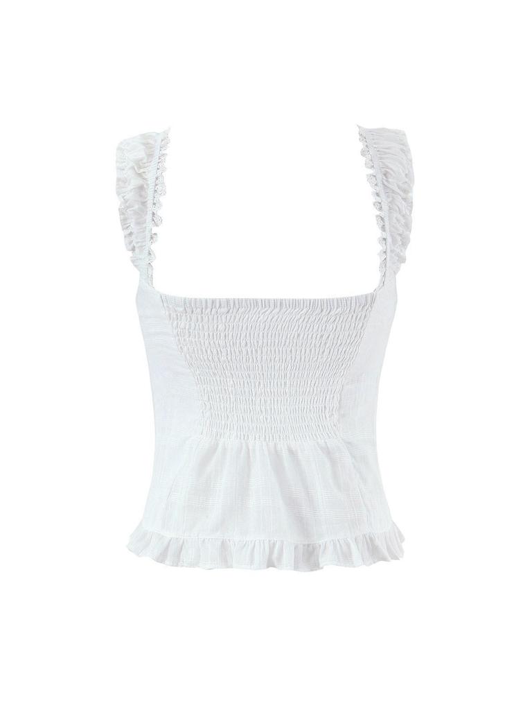 2025 Women's Autumn/Winter French European Style Fashion Camisole Top