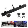 Professional Aluminum Fuel Rail Set Metal Fuel Rail Set with Oil Meter Aluminum Fuel Rail Set for K20 K24 RSX Civic