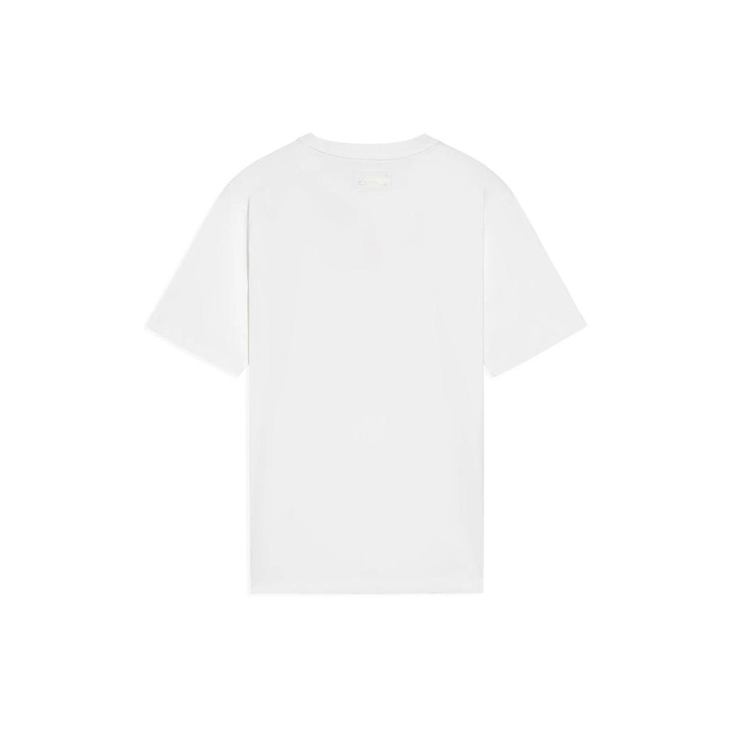 Li Ning Sports Fashion Collection T Shirt Unisex White AHSS561-1