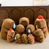 Snot Kapibara Plush Toy Stretch Fries Turtle Backpack Capybara Doll Doll Pillow
