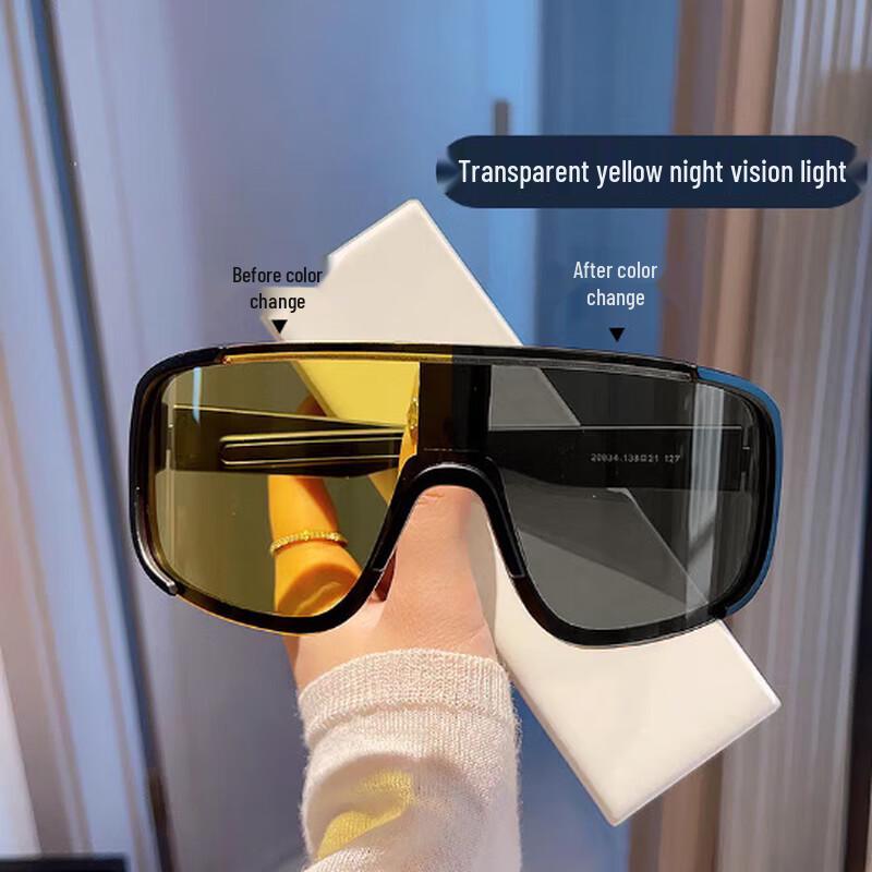 

Photochromic Clip-on Over-Glasses Night Vision Sunglasses