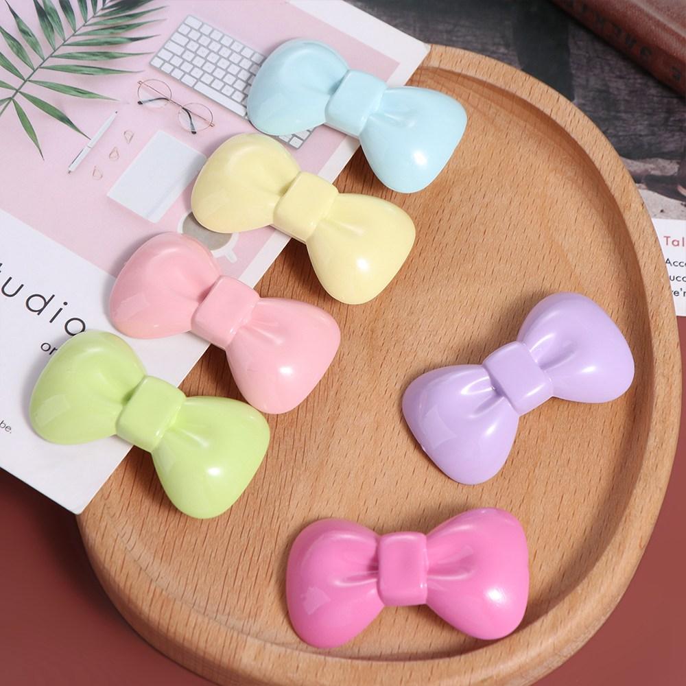 

Заколка для волос с бантом конфетного цвета, заколка для волос с бантом, милая заколка для волос с бантом для девочки