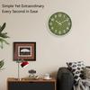 Silent Wall Clock Round Hanging Watch Home Decoration Digital Clock  Cafe