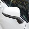 Carbon Fiber Rearview Side Mirror Strip Trim Cover For Toyota Sienna 2021-2024