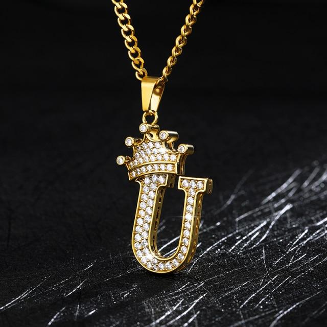 Moissanite Initial Pendant Necklace: 925 Sterling Silver, A-Z Letters. Shop Now! Best Seller From Pendant Necklaces - Price 1055.28 - View #3