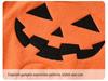 Halloween Hooded Pumpkin Monster Romper - Snap Crotch Infant Onesie for Autumn/Winter