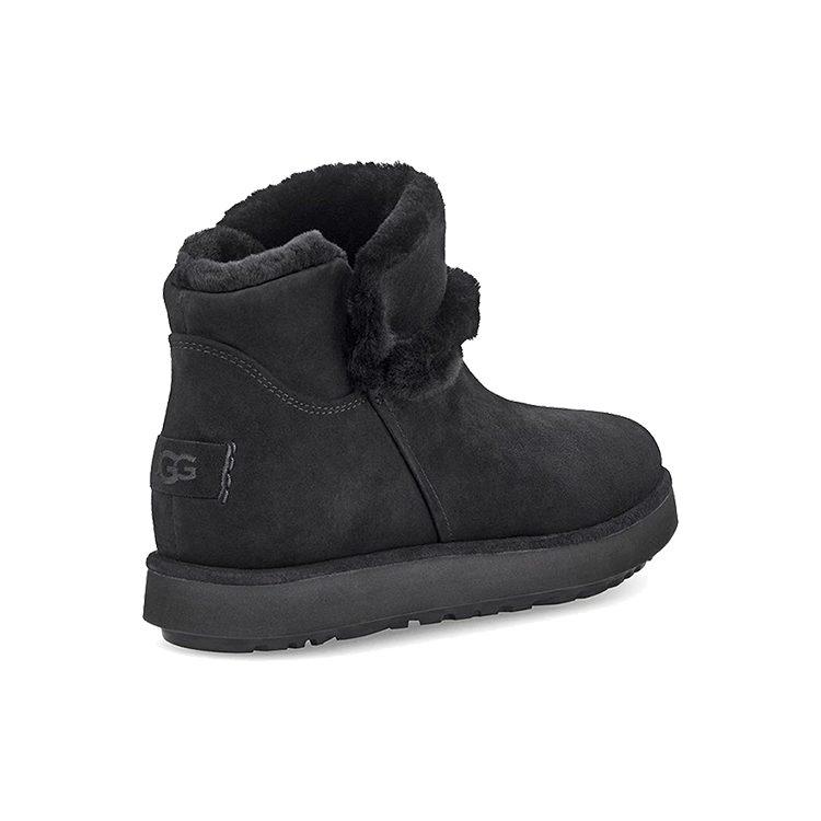 UGG Classic Mini Spill Seam Blvd Snow Boots Black Women's 1108145-BLK