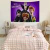 Anime Hotel Transylvania Appeso Arazzo Boemo Arazzi da Parete Boemi Mandala Kawaii Decorazione Stanza
