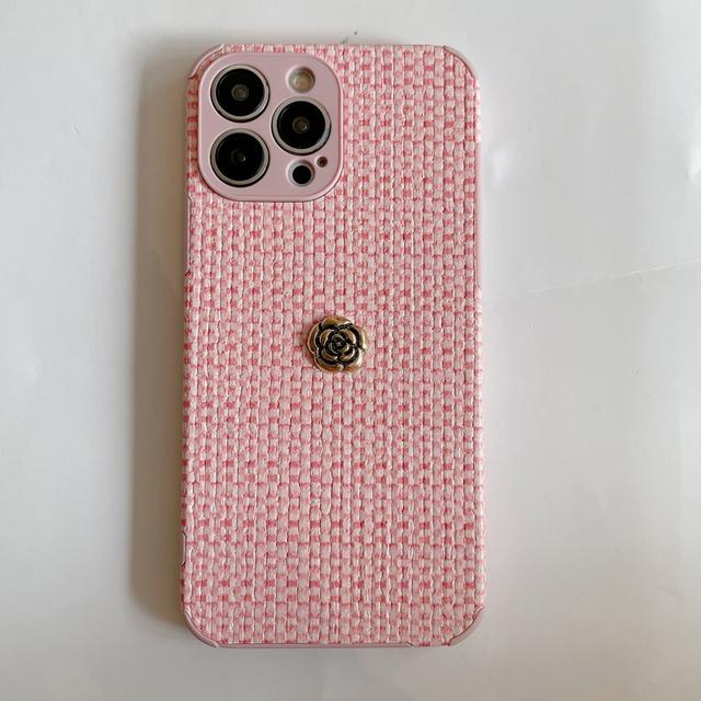 

Ins 3d бампер с цветком камелии, мягкий силиконовый чехол для телефона для Iphone 13 12 11 14 Pro X Xs Max Xr 7 8 Plus Se Mini задняя крышка for iphone 14