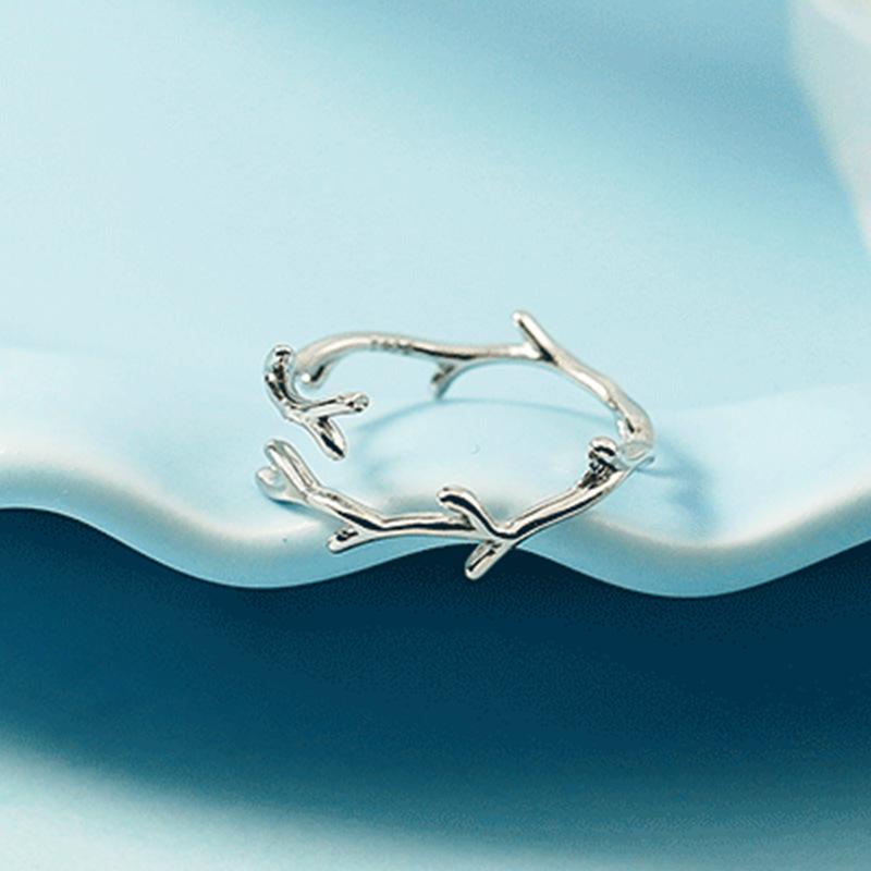 Adjustable Mori-Style Open Ring: Versatile, Elegant, and Fresh Design for Women