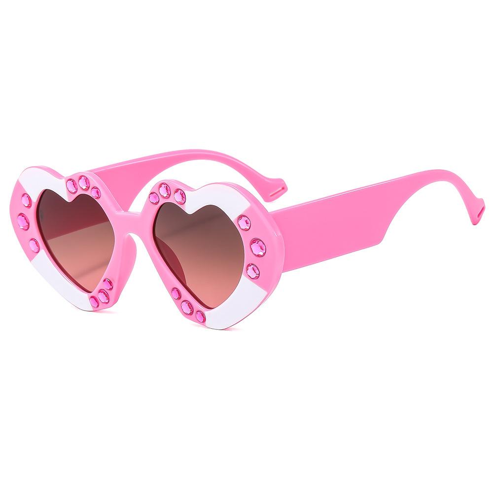 Love Heart Shaped Sunglasses Women Fashion Cute Sexy Retro Shades Vintage Luxury Sun Glasses Uv400 Punk Brand Eyewear