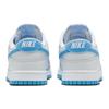 Nike Dunk Low Retro Pure Platinum Blue Lightning Skate Shoes Sneakers