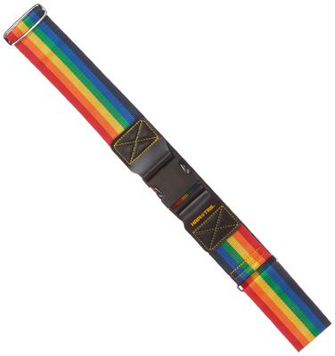 Suitcase Buckle My Many 6 [Hapitas] Belt, One-touch Type, Melody, Patterns, Cm, 0.22 Kg, 212. Multi-Rainbow