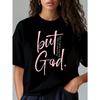 Womens Cotton T Shirt Multiple Colors Loose Fit Gospel Church Choir Meeting Easter Pentecost Summer Camp American Processing Top