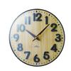 Analog Radio Wall Clock W-720 BK-Z