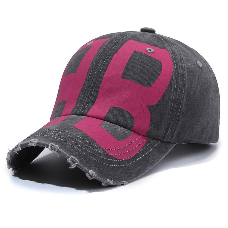 Retro Amerikanische Street Duckbill Baseballkappe mit großem Schirm & weichem Oberteil - Waschbar für Damen & Herren