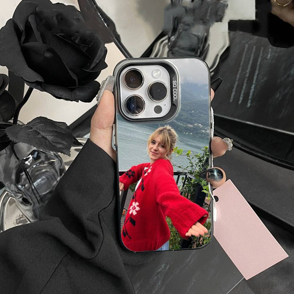 Emily Bader Phone Case For iPhone17, 16,15,14,13,12 Pro Max white Candy Matte Shockproof Cover