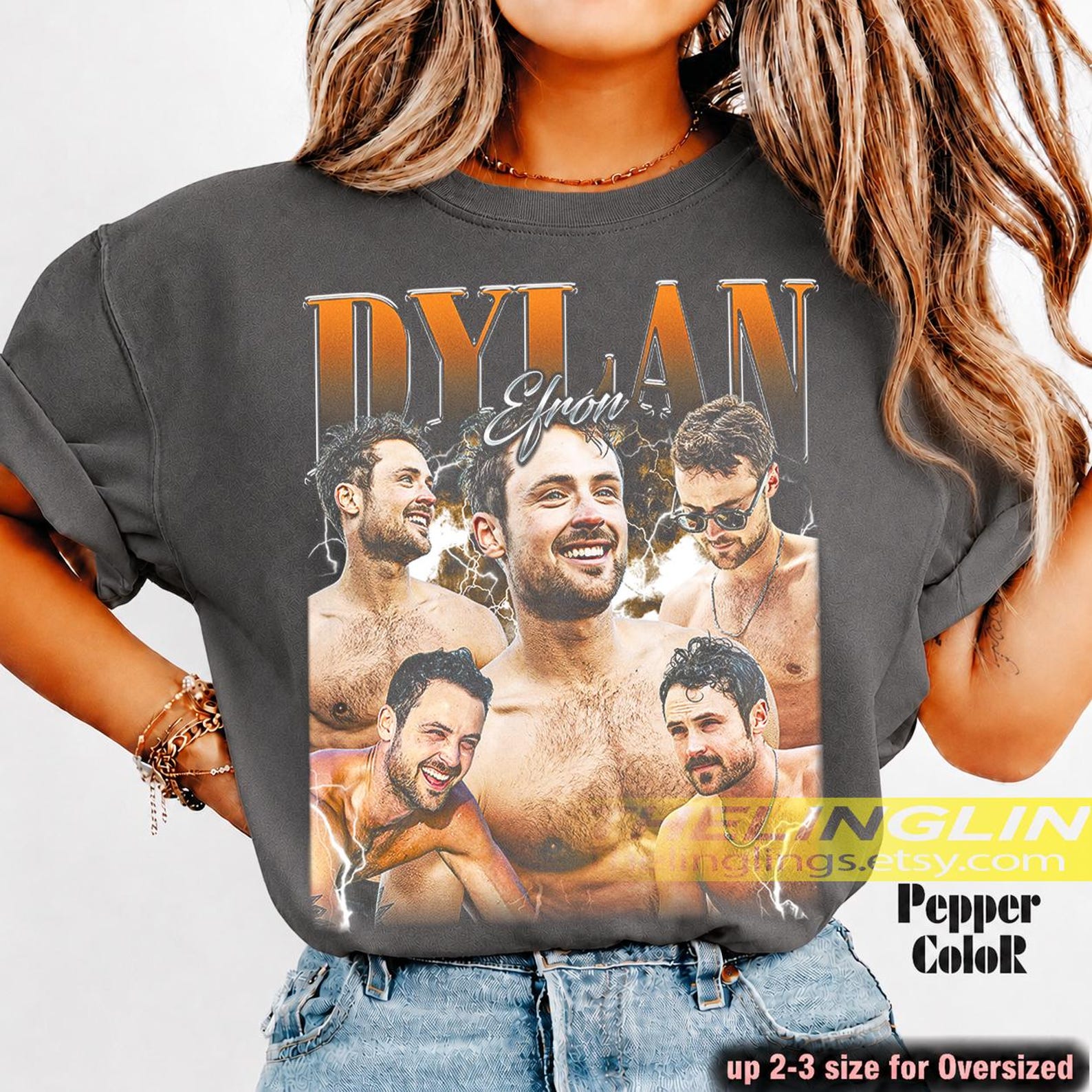Dylan Efron Inspired Tee, Unisex T-Shirt with Dylan Efron, TV Series Fan Gift, Graphic Tee, Casual Top FD 2XL
