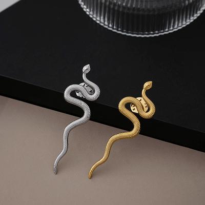 Overdreven Slang Broche, Creatieve Persoonlijkheid Koude Stijl Dier Kleding Accessoires Broche