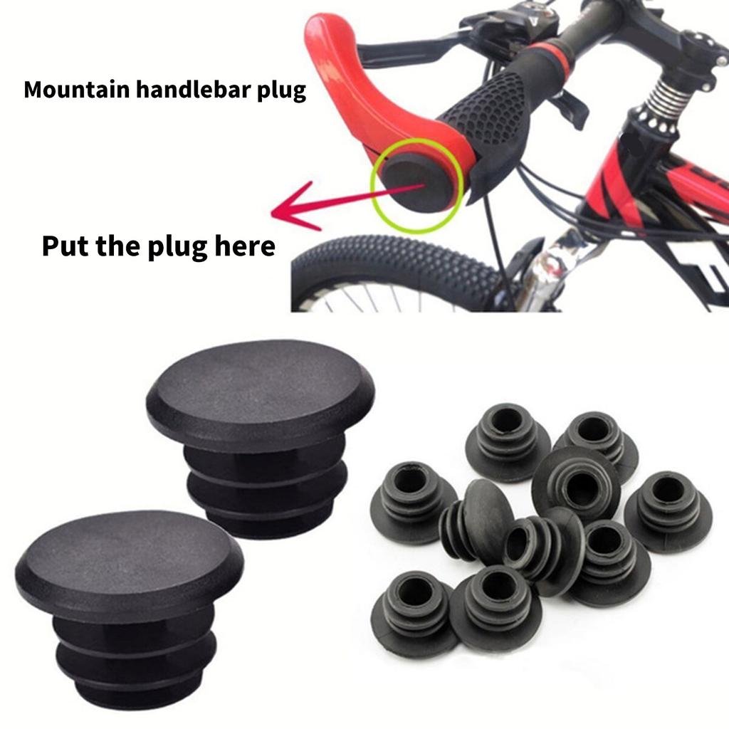 20Pcs Bicycles Handlebar End Expansion Plug Mountain Bike Handle End Covers Bicycles Accessories Easy to Install