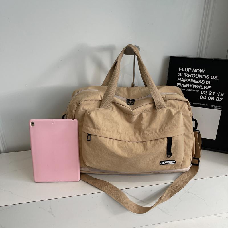 Travel Bag Large Capacity Expandable Multifunctional Storage Bag Travel Fitness Luggage Bag Crossbody Bag