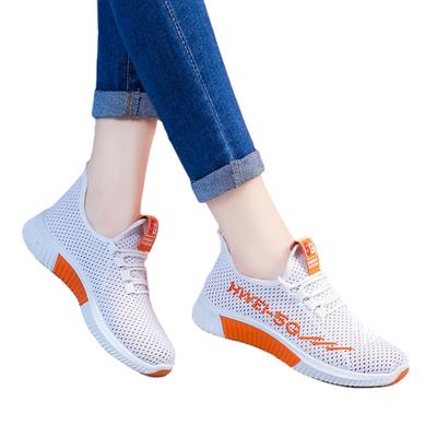 Casual Breathable Coconut Fly Woven Shoes Women  Summer New Korean Version All-match Student Mesh Running Sneakers Tide