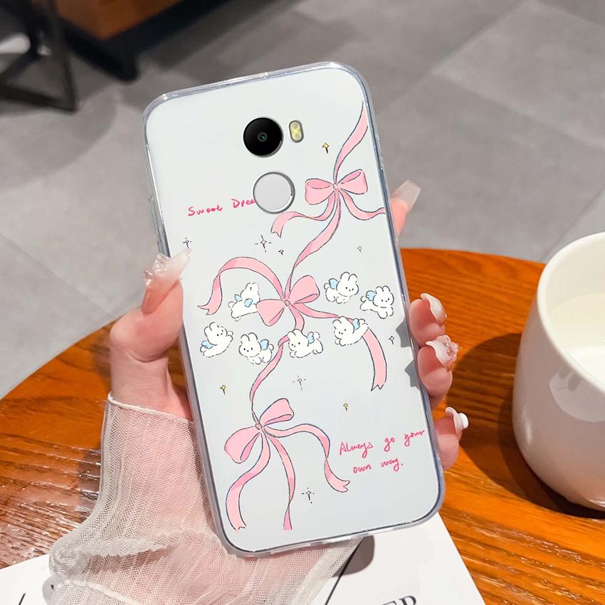 Hülle Für Redmi 4 3 6 Pro 4A 4X 5A 5 Plus K90 Niedliches Haifischkatzenmuster Handyhüllen Weiche Ultra Dünne TPU Silikon Anti-Rutsch-Schale Für Redmi Klare Rückabdeckung