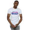 STAR WARS Męski T-shirt z neonowym logo