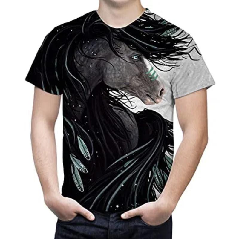 Kawaii Ninja Cat  Print T-Shirt Japanese Samurai Cat Tattoo Original Design Tshirt for Men Clothing  Vintage Tops