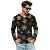 Men's Casual Loose Fit V-Neck Top