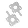 50/100/250pc 4S 18650 Lithium Battery Pack Replace Spot Welding Nickel Sheet U-Shaped for Computer Battery Welding Tool