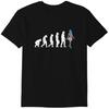 Transgender Evolution LGBTQ Trans Flag Trans Pride Lustiges T-Shirt Klassisches T-Shirt