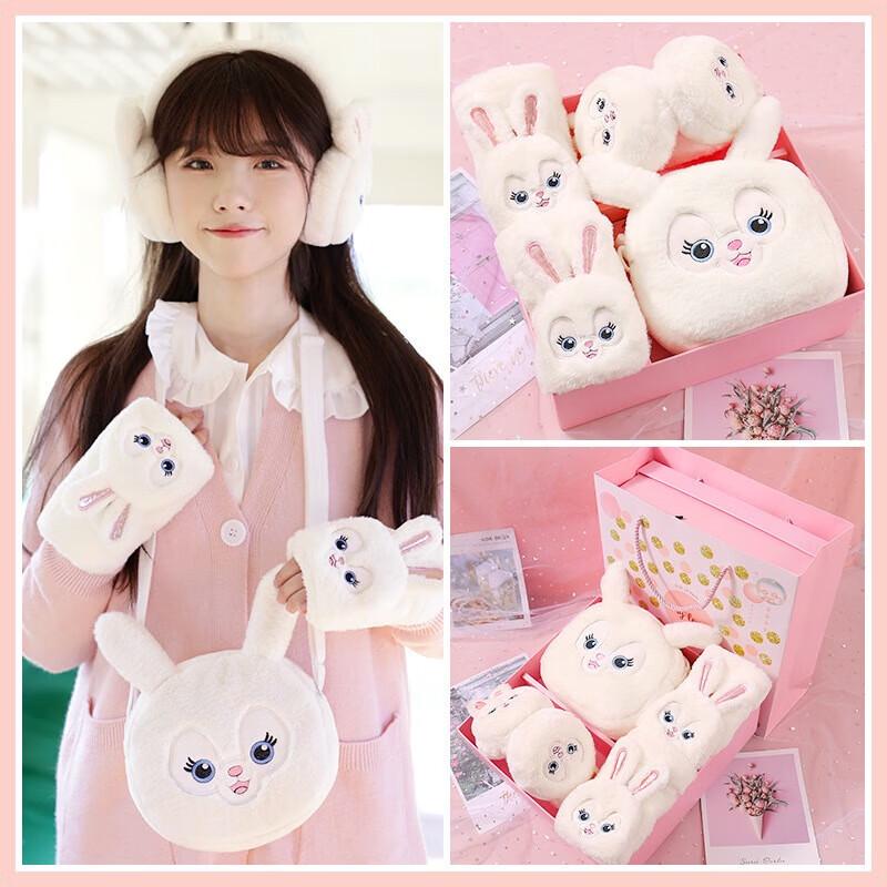 Women s Winter Warm Flip-Top Gloves Gift Set