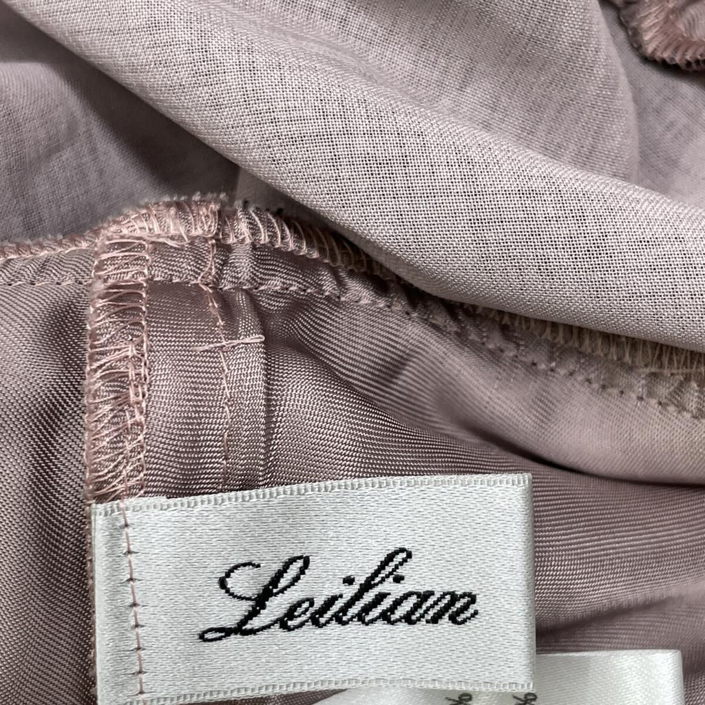 Leilian 0102984-99-A Pink X Black Polyester Dress One-Piece Dress 9 Pink X BlackUsed