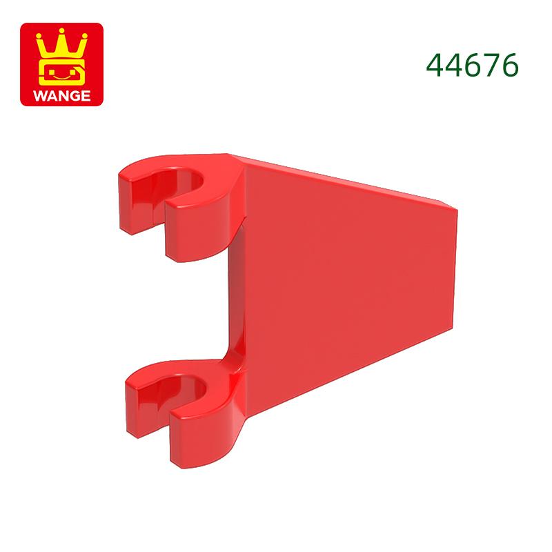 Non-Toxic 230Pcs/Lot 44676 2X2 Flag Trapezoid Building Blocks Moc Color Accessories Compatible With Brick Diy Children Toys Gift Box