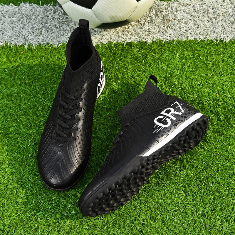 TF Scarpe da Calcio Uomo Tacchetti Società Scarpe da Calcio Donna Veloci Scarpe da Campo Indoor Scarpe da Calcio Indoor Antiscivolo Scarpe da Ginnastica Allenamento Partita