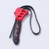1PC 6inch Belt Wrench Oil Filter Puller Strap Spanner Chain Wrench Strap Opener, Adjustable Disassembly Tool