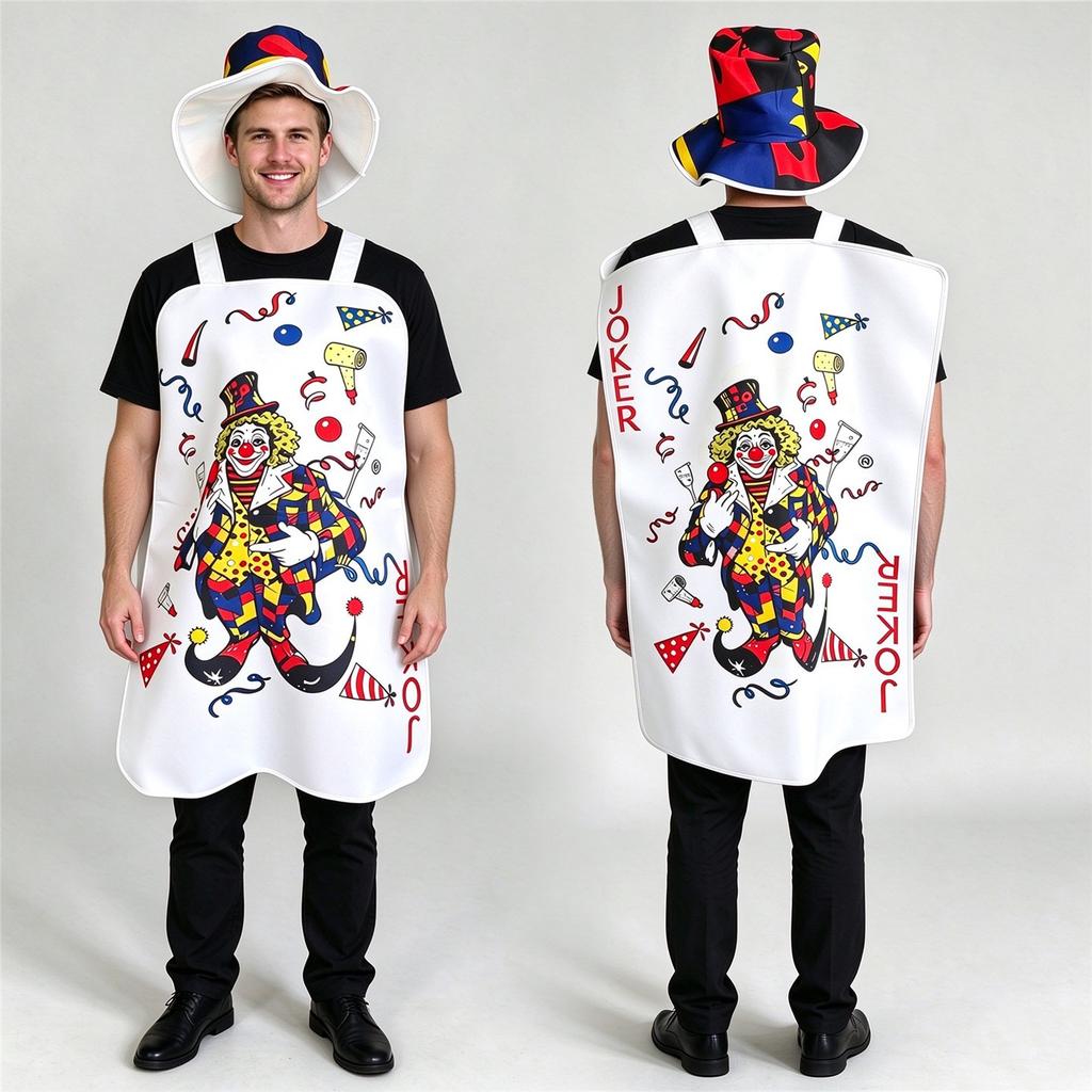 Poker Onesie Performance Cosplay Costume