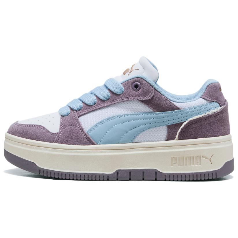 

Puma Амортизирующие Удобные Универсальные Дышащие Кроссовки с низким верхом Женские кроссовки Белые Синие 403512-01 36