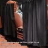 Car Interior Privacy & Heat Insulation Blackout Curtains for Sunshade Partition In RVs and Rear Seats.