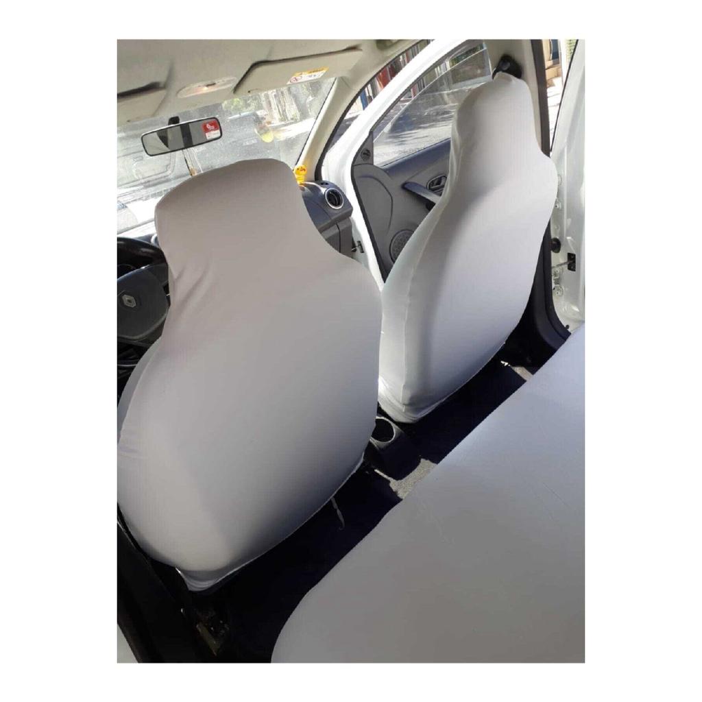 Combed Car Seat Cover Compatible With All Cars Front & Rear Set Without Logo