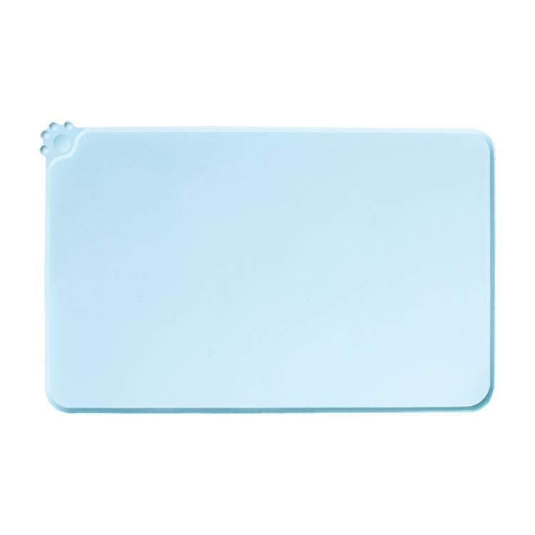 Pet Placemat Pet Silicone Mat Cat and Dog Feeding Mat Easy To Clean Waterproof, Non-slip and Leak-proof Cat and Dog Paw Mat Dog Mat