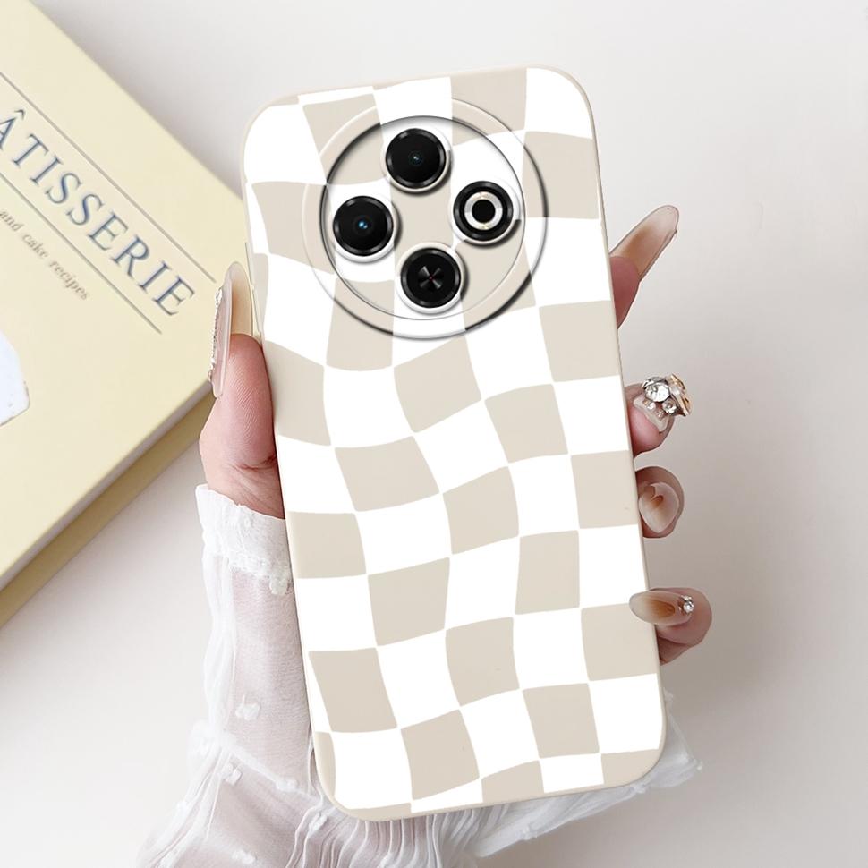 Spark30C Cover For Tecno Spark 30C 2024 Case Cute Cartoon Girl Cover Soft Silicone Phone Case For Spark 30 C Spark30 Full Bumper