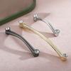 Gold Finish Cabinet Handles Zinc Alloy Wardrobe Handles Elegant Furniture Hardware  Shoebox Storage