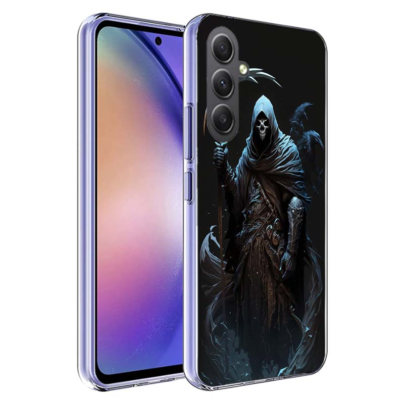 Death Grim Reaper Skull Phone Case For Samsung A70 A50S A40 A30 A20E A16 A26 A36 A56 A17 Galaxy Note 20 10 9 8 A71 A51 A41 A31 A