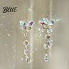 Sophisticated Birthday Gifts for Women Butterfly & Dragonfly Crystal Suncatcher Colorful Rainbow Maker Prism Hanging Creative Home Lovers Ornament,
