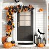 V375 Halloween Christmas Pumpkin Door Decoration